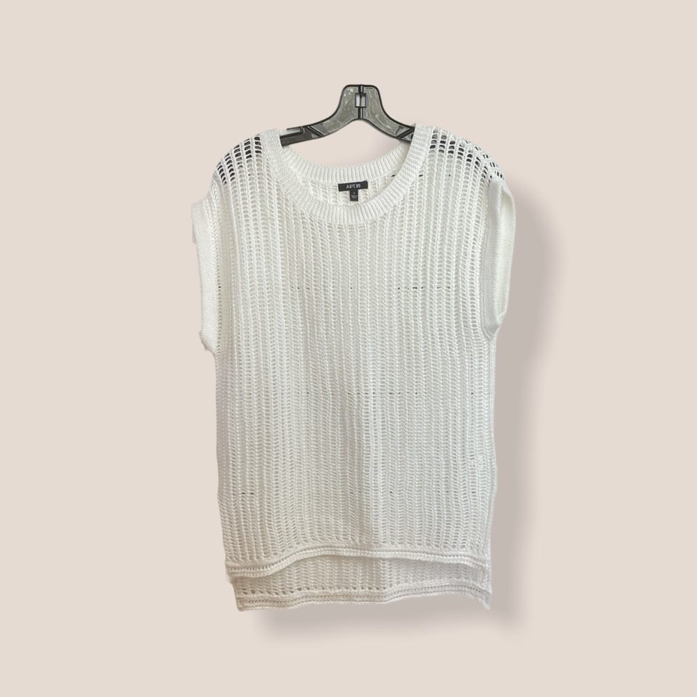 🍂Women’s Apt. 9 White Swimsuit Coverup Size Small